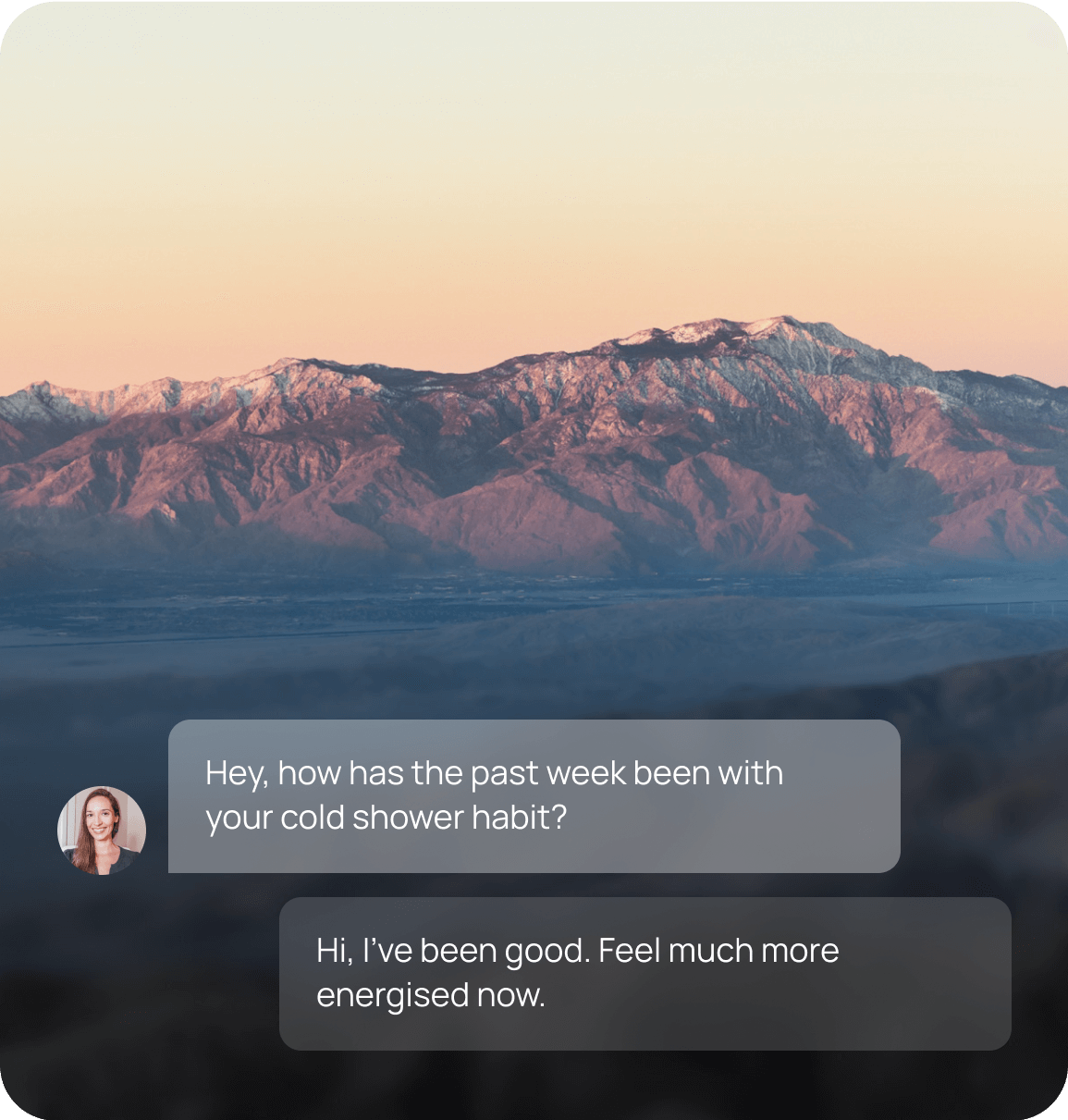 You have ongoing check-in's with your coach